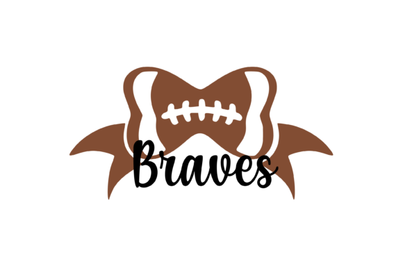 Braves Football Bow Graphic: Crafts & Graphics Review