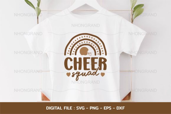 Cheer Squad American Football Helmet Graphics for Crafts