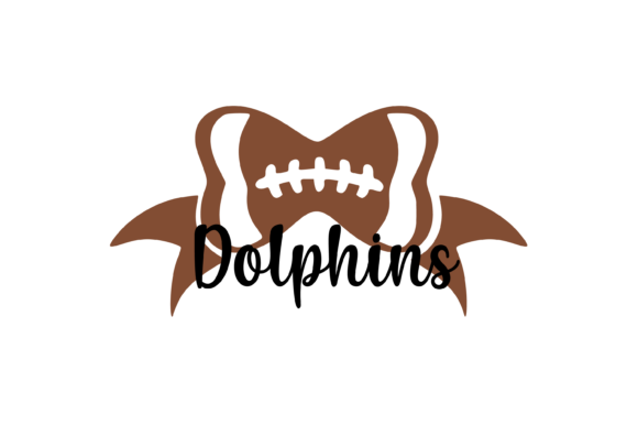 Dolphins Football Bow Graphic: An Embroidery Review