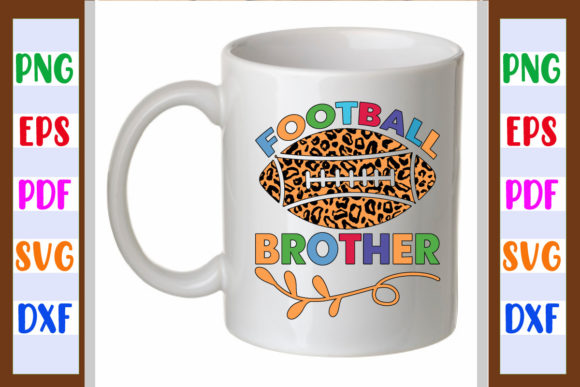 Football Brother Graphics for Crafts and Publishing