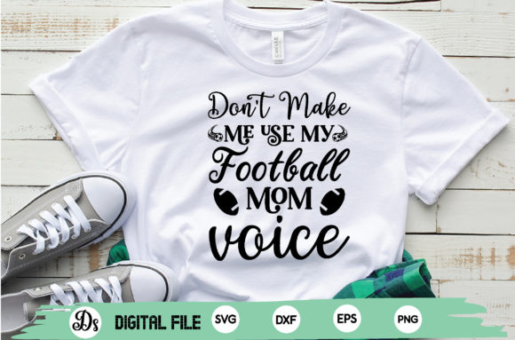 Football Mom Voice Graphics for Crafts Review