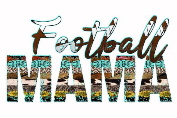 MAMA Football Leopard Fall Season PNG: A Bold Graphic for Crafts & Seasonal Design Projects