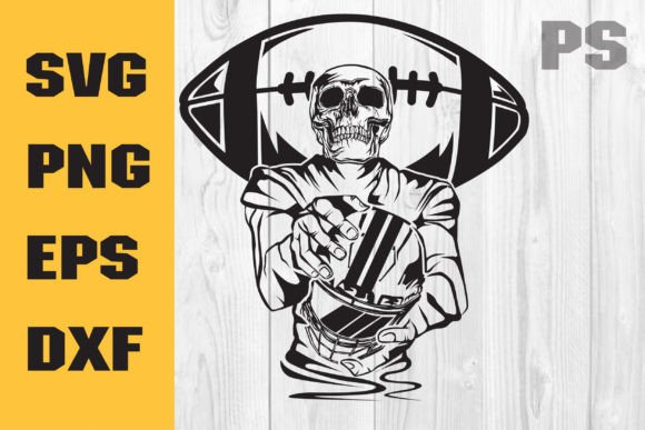 Smashing Wall Skull Football SVG Review