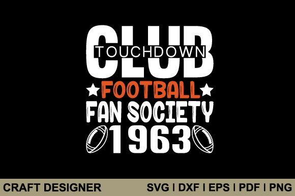 Touchdown Club Football Fan SVG Cut File Review